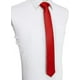 thumbnail image 3 of Corbata roja para hombre 6CM estrecha estrecha JM, 3 of 4