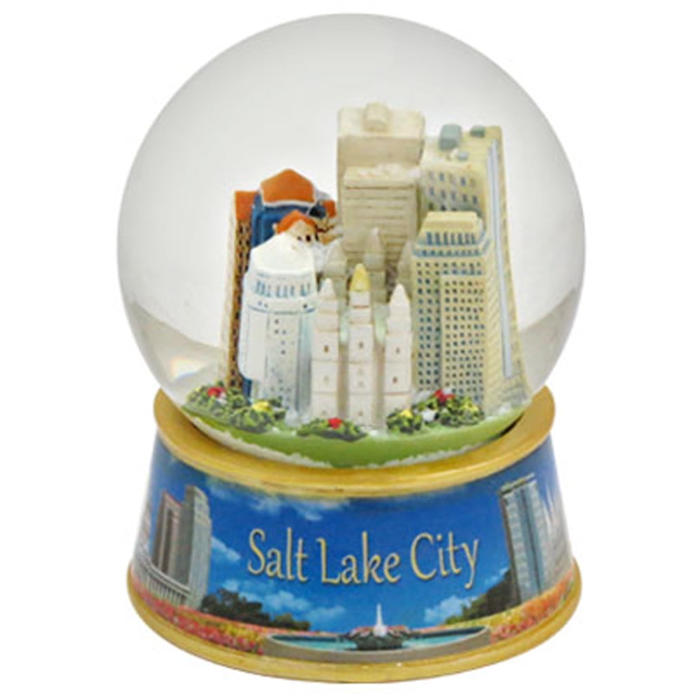 Salt Lake City Utah Snow Globe