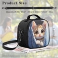 thumbnail image 5 of Jeiento Kawaii Cat Bookbag for Girls 7-8 Backpack with Lunch Box and Pencil Case 3 PCS School Backpack for Elementary School Kids Rucksack with Laptop Compartment, 5 of 7