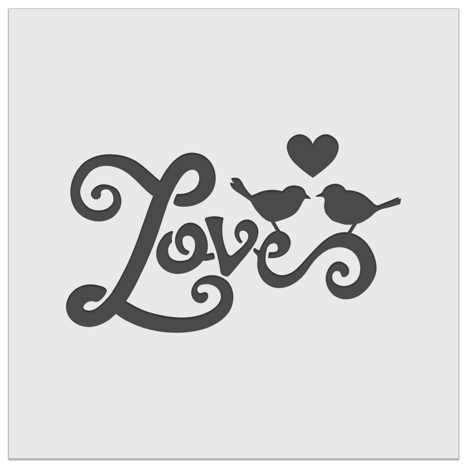 Love Bird Stencil
