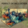 thumbnail image 4 of Statue of Liberty with Urban Art Flair Front License Plate, Metal License Plate, Funny Standard Plates Personalized Novelty Decorative For Men/Women/Boys/Girls Car 6×12 Inch, 4 of 7