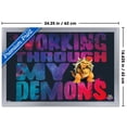 thumbnail image 3 of Nintendo The Super Mario Galaxy Movie (2026) - Bowser Demons Wall Poster, 14.725" x 22.375" Framed, 3 of 5