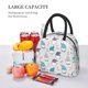 thumbnail image 5 of Fotbe cute winter Gnome Bolsa de Almuerzo con Estampado, Lonchera Aislada, Contenedor de Comida Reutilizable Tipo Cooler a Prueba de Fugas, 5 of 6