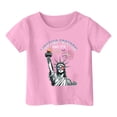 thumbnail image 6 of Byoo Boys' Statue of Liberty Patriotic T-Shirt Casual Short Sleeve Graphic Tee Shirt Children Summer Soft Pullover Top ï¼1-2 T, 6 of 6
