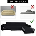 EasyGoing Reversible L Shape Sofa Slipcover Sectional Couch Cover