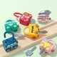 thumbnail image 2 of Busy Board Montessori Baby Toys Learning Basic Skills Fine Motor Training Latch Lock Toys Toddler Cognition Sensory Toy heqiyong LED, 2 of 2