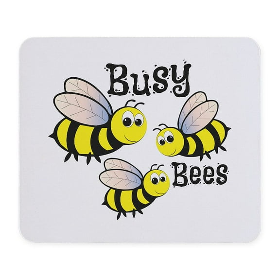 CafePress - Busy Bees Mousepad - Non-slip Rubber Mousepad, Gaming Mouse Pad