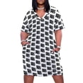 thumbnail image 2 of HOLY MOLLY Vestido de bolsillo suelto vestidos sueltos elegantes para mujer vestidos de verano, 2 of 7