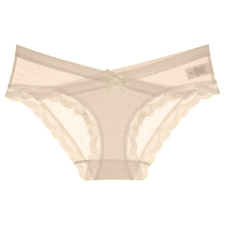 Women s Panties Crotchless Panties Sheer Panty Womens Briefs M