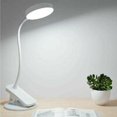 thumbnail image 3 of Desk lamp, 3-color LED stepless dimming bed clamp lamp, 360°, 3 of 5