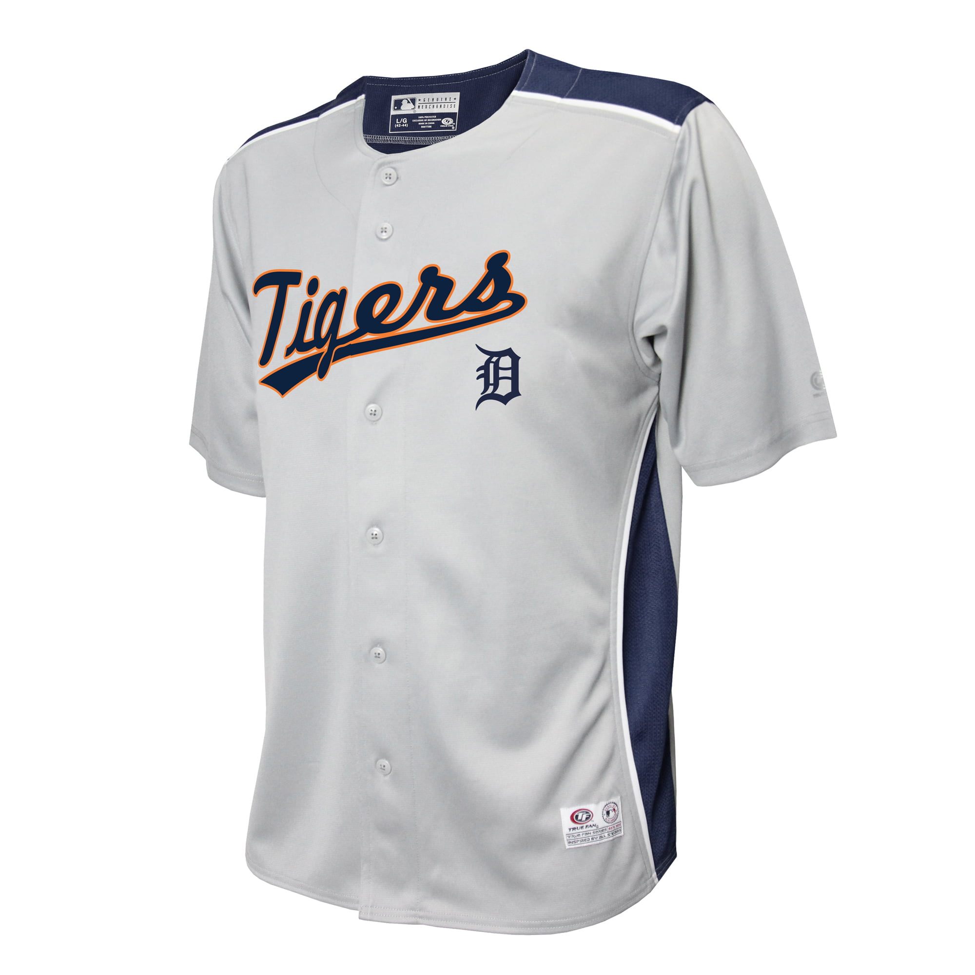 MLB DETROIT TIGERS BUTTON DOWN JERSEY 