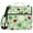 Ladybird Clover Leaf Flower, variant on Haosy 3 Ring Zipper Binder with Shoulder Strap Waterproof Trapper Keeper 2 Inch D-Ring 500 Sheets Capacity, Pink Leopard