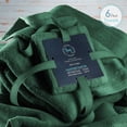 thumbnail image 4 of Toallas de Baño Hearth & Harbor 6 piezas 100 % Algodón 700 GSM Verde, 4 of 8