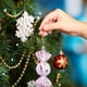 thumbnail image 5 of Adornos navideños, adornos navideños, regalos navideños, colgante navideño, decoración para árbol de Navidad, accesorios de plástico pintados, decoración para vitrinas, escaparates de plástico, 5 of 7