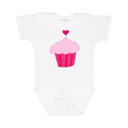 

Inktastic Pink Cupcake Gift Baby Girl Bodysuit