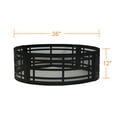 thumbnail image 6 of 36" Wood Burning Fire Pit Ring for Outdoor Bonfire Party Camping Backyards (Lattice Version), 6 of 8