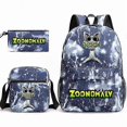 thumbnail image 1 of New ZOONOMALY deformed zoo backpack, male and female student backpack 3-piece set SZBS, 1 of 1