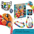 thumbnail image 4 of Kids' DIY Electric Light-Up Anti-Gravity Train Set with Flexible Track: 46-Piece Educational Puzzle Toy for Developing Problem-Solving & Spatial Skills – Safe, Compact Indoor Play with Customizable, 4 of 5