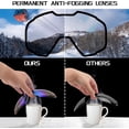 thumbnail image 4 of FEISEDY Ski Goggles, OTG Snow Sport Goggles for Adult Youth, Anti-Fog UV400 Protection Bendable Dual-Lenses B2961, 4 of 14