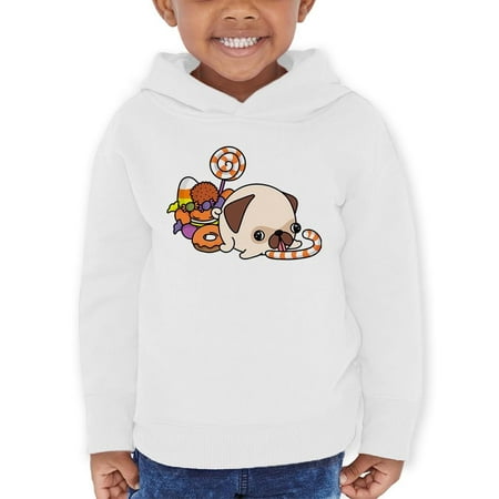 

Cute Pug W Candies Hoodie Toddler -Image by Shutterstock 4 Toddler