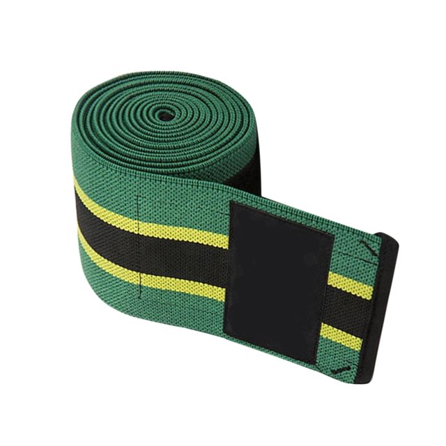 Rodillera Elástica Zulema Multiusos 160 cm Verde Amarillo Negro