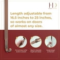 thumbnail image 4 of Haute Decor Adapt™ Adjustable Length Wreath Hanger with 2 Interchangeable Icons - 2 Pack, Oil-Rubbed Bronze, 4 of 10