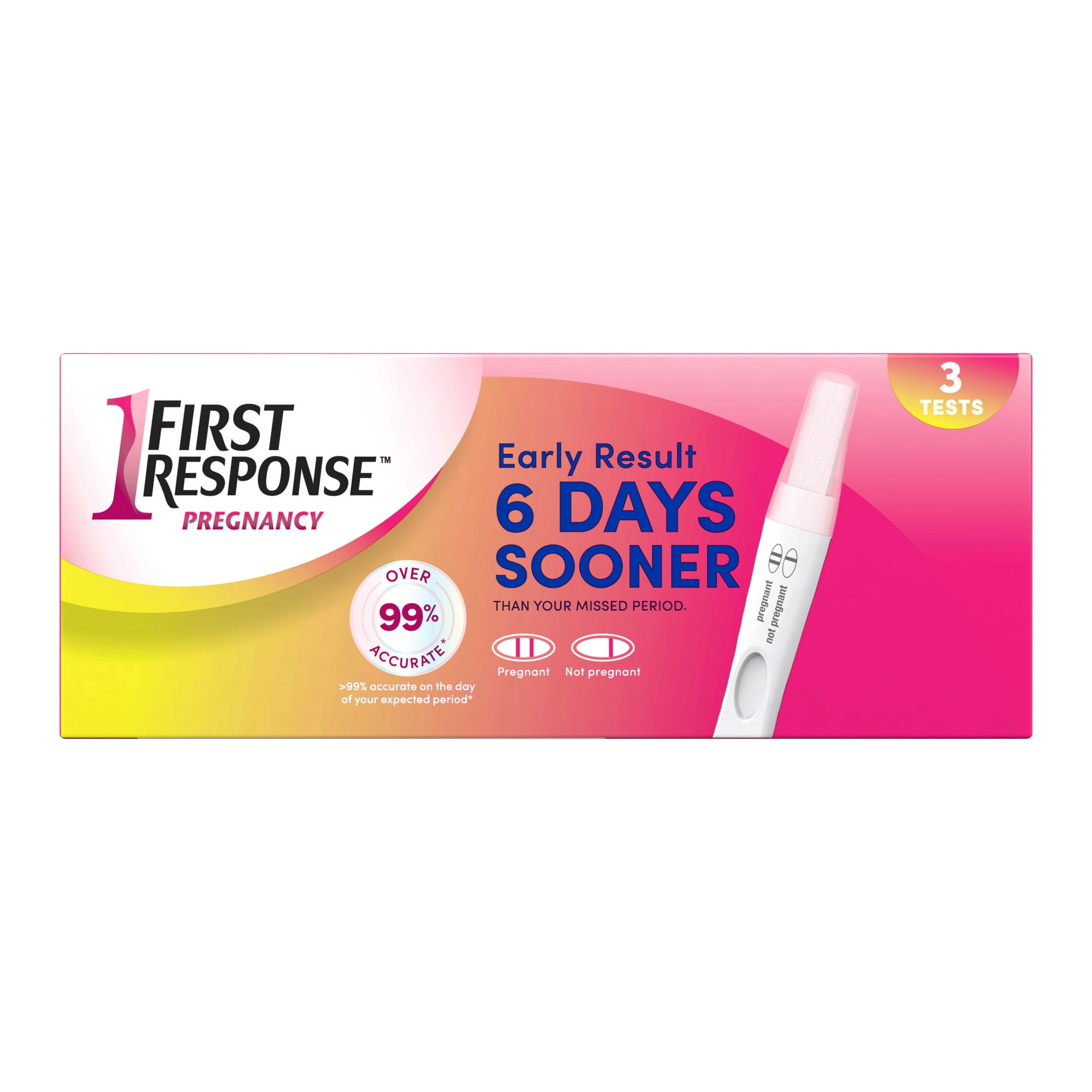 First Responce Accurate & Compatible Guide, Pregnancy Test Result, 3 ct