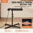 thumbnail image 2 of VEVOR Pro Flash Dryer 18x18 inch, Upgrade 2000W Flash Dryer for Screen Printing Machine, 0-750℉ Temperature Control, with Height Adjustable Stand, 360° Rotation, T-Shirt Curing Machine, 2 of 9
