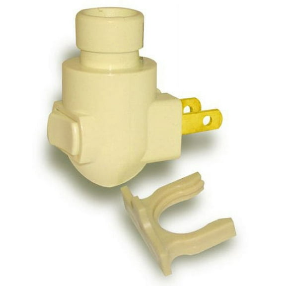 National Artcraft® Ivory Night Light with Plastic Shade Mounting Clip to Create Your Own Night Light (Pkg/10)