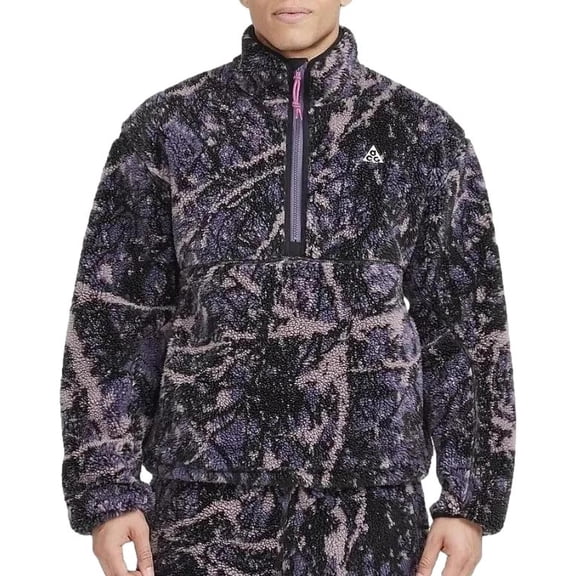 Nike ACG Men's Canwell Glacier Therma-FIT ADV Half-Zip Sherpa Jacket