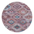thumbnail image 3 of Unique Loom Sisu Collection Area Rug - Haryana (7' 10" Round Terracotta/Brown), 3 of 7