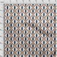 thumbnail image 3 of oneOone Polyester Lycra Fabric Diamond Ikat Print Fabric By The Yard 56 Inch Wide, 3 of 4