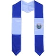 thumbnail image 3 of Del Mex Embroidered Graduation Stole Sash Lei for High School & College Graduates (El Salvador), 3 of 6