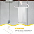 thumbnail image 4 of Soimiss Kitchen Towel Dispenser ABS Sleek Design Versatile Storage for Home Use 1Pack, 4 of 8