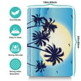 thumbnail image 5 of Tropical Palm Trees Dog Food Mat with Summer Beach Palm Trees and Vibrant Tropical Paradise Patterns – Waterproof, Durable, Non-Slip Pet Feeding Mat, 5 of 7
