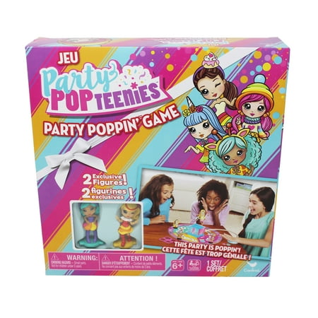 Party Popteenies Party Poppin Game with 2 Exclusive Figures