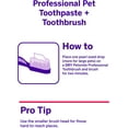 thumbnail image 6 of Petsmile Pet VOHC Accepted Toothpaste & Brush Kit Plaque & Tartar Control, Rotisserie Chicken 2.5 oz, 6 of 6