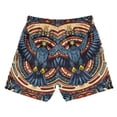 thumbnail image 7 of FORMRS Boys Swim Trunks Quick Dry Mesh Liner Boardshorts Sizes XS-XL, Blue Geometric Eagle, 7 of 7