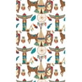 thumbnail image 2 of Moore, Regina 21x32 White Modern Wood Framed Museum Art Print Titled - Woodland Warriors Collection E, 2 of 4