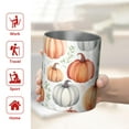thumbnail image 5 of 12oz Coffee Tumblers Fall Pumpkins and Leaves Pattern Stainless Steel Vacuum Insulated Travel Tumbler Coffee Cups Mug with Lid and Straw with Cleaning Brush for Cold & Hot Drinks, 5 of 5