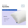 thumbnail image 3 of Almohadas Luuna King Size Pack 4 Ajustables Suaves Memory Foam, 3 of 9