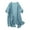 #1_Blue, variant on Linen Beach Cardigan Women 2025 - Lightweight Open Front Pocket Cover Up Kimono Short Sleeve Flowy Vacation Resort Wear Summer Fall Coastal Grandmother Style Effortless Chic