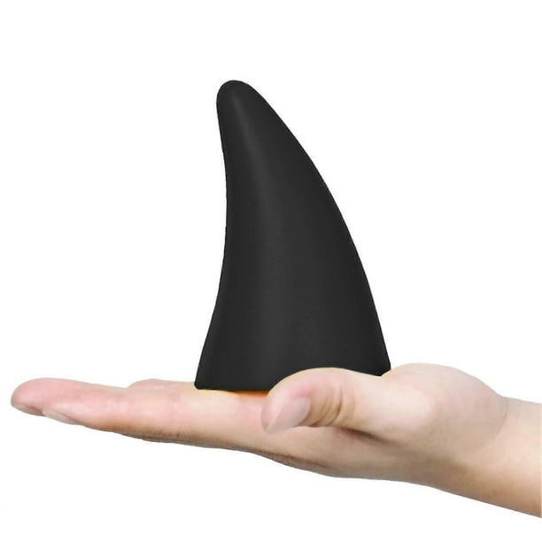 Car Devil Demon Horn Sticker 3D Cute Creative Anti Collision Crashproof Exterior DecorationBlack