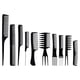 thumbnail image 2 of Peines para mujer, paquete de 10 peines para el cabello, juego de peines multifuncionales para corte de cabello, juego variado de diez peines, 2 of 5