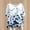 Blue Women Clothing, variant on Summer kttectoa Retro Plus Size Ornamental Buttons Casual Tunic Tops Cute Summer Tops for Women Floral Graphic Blouse Tops Half Sleeve Crewneck Tunic Tops for Women Party
