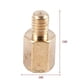 thumbnail image 4 of 10 Pcs PC PCB Motherboard Brass Standoff Hexagonal Spacer M3 6+4mm, 4 of 5