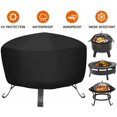 thumbnail image 1 of Outdoor Garden BBQ Grill Cover Patio Waterproof Fire Pit Covers UV Protector Round Barbecue Cover Dustproof Fire Hearth Covers77x58cmGERMANY He Qiyong unisex, 1 of 1