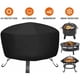 thumbnail image 1 of Outdoor Garden BBQ Grill Cover Patio Waterproof Fire Pit Covers UV Protector Round Barbecue Cover Dustproof Fire Hearth Covers84x50cmUnited Kingdom He Qiyong unisex, 1 of 1
