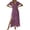 Pink, variant on Daznico Elegant Dresses for Women,Women's Casual Dress V Neck Short Sleeve Leopard Print Flowy Comfortable Daily Wear Vacation Fall Dress,Dresses for Women Hide Tummy