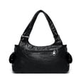 thumbnail image 2 of LNGOOR ROMWE Grunge Punk Casual Women‘s Shoulder Bag/Totes Large Capacity Handbag For Commuting, 2 of 6
